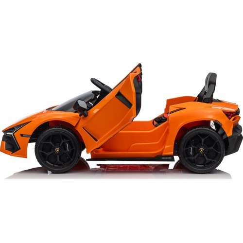 Elektromobilis Lamborghini Revuelto, oranžs