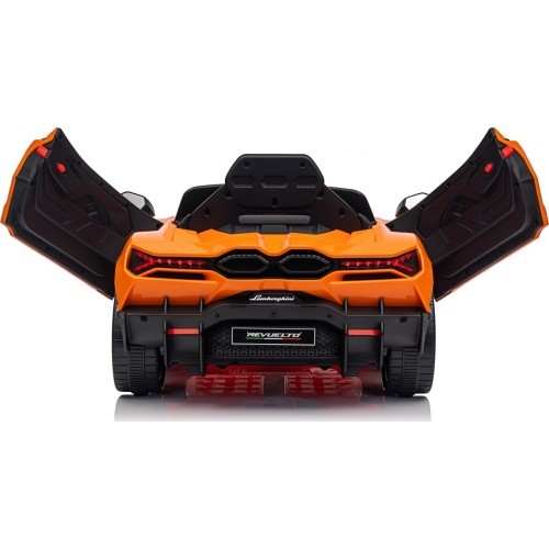 Elektromobilis Lamborghini Revuelto, oranžs