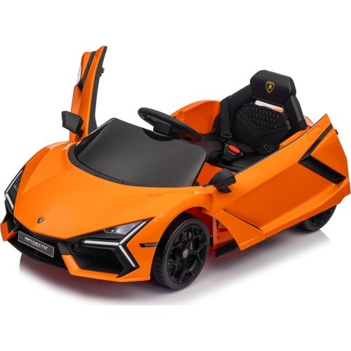 Elektromobilis Lamborghini Revuelto, oranžs