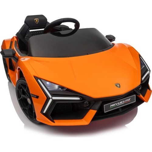 Elektromobilis Lamborghini Revuelto, oranžs