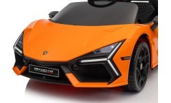 Электромобиль Lamborghini Revuelto, оранжевый