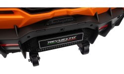 Elektromobilis Lamborghini Revuelto, oranžs