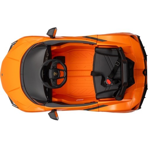 Elektromobilis Lamborghini Revuelto, oranžs