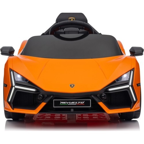 Elektromobilis Lamborghini Revuelto, oranžs