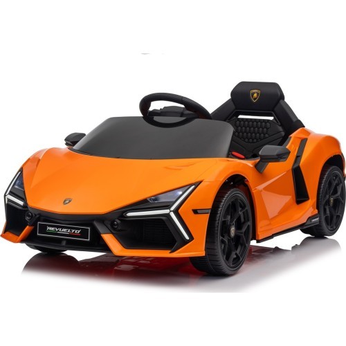 Elektromobilis Lamborghini Revuelto, oranžs