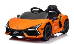 Elektromobilis Lamborghini Revuelto, oranžs