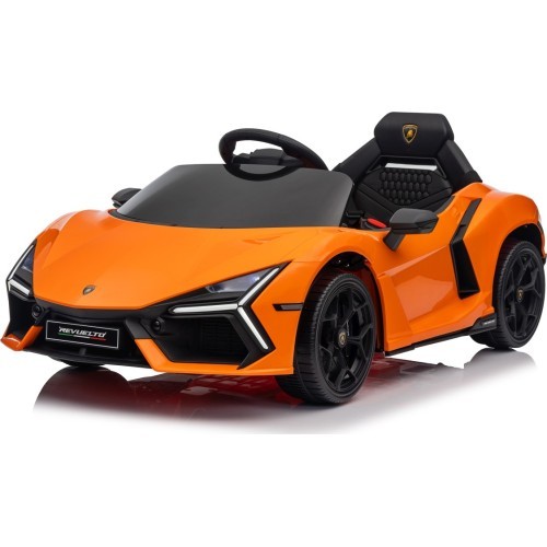 Электромобиль Lamborghini Revuelto, оранжевый