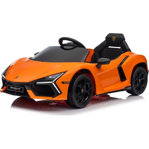Elektromobilis Lamborghini Revuelto, oranžs