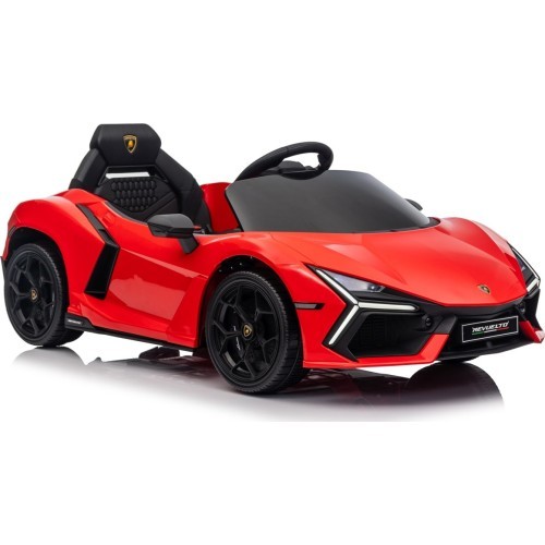 Электромобиль Lamborghini Revuelto, красный