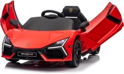 Электромобиль Lamborghini Revuelto, красный