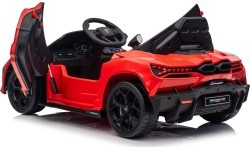 Elektromobilis Lamborghini Revuelto, sarkans