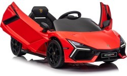 Электромобиль Lamborghini Revuelto, красный