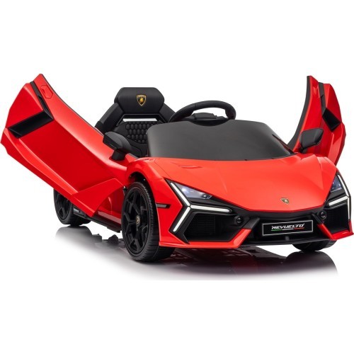 Электромобиль Lamborghini Revuelto, красный