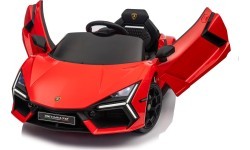 Электромобиль Lamborghini Revuelto, красный