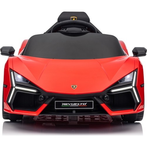 Электромобиль Lamborghini Revuelto, красный