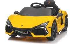 Elektromobilis Lamborghini Revuelto, dzeltens