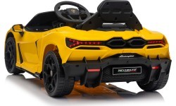 Elektromobilis Lamborghini Revuelto, dzeltens