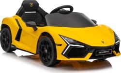 Elektromobilis Lamborghini Revuelto, dzeltens