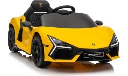 Elektromobilis Lamborghini Revuelto, dzeltens
