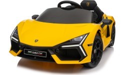 Электромобиль Lamborghini Revuelto, жёлтый