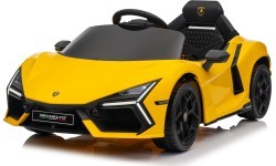 Elektromobilis Lamborghini Revuelto, dzeltens