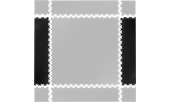 Ramp Pieces for Puzzle Mat inSPORTline Simple Black – 2 Pcs.