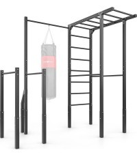 Āra kāpnes + pievilkšanās stienis ar maisiņu turētāju + margas dipiem (garas) MO-Z5 - Marbo Sport