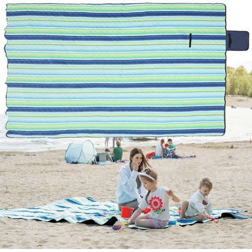 Picnic Blanket inSPORTline Livetino 300 x 200 cm - Calm Ocean