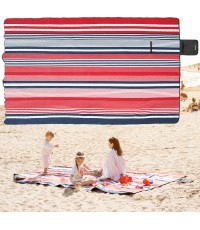 Picnic Blanket inSPORTline Livetino 300 x 200 cm - Hibiscus Night