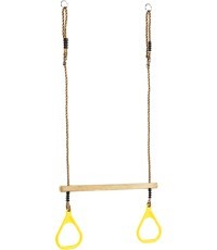 KBT koka riņķveida trapeces Dzeltena