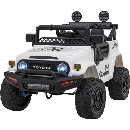 Elektromobilis Toyota FJ Cruiser, balts