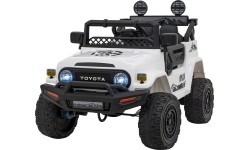 Elektromobilis Toyota FJ Cruiser, balts