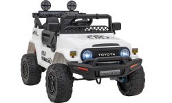 Elektromobilis Toyota FJ Cruiser, balts