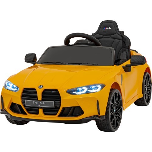 Elektromobilis BMW M4, dzeltens