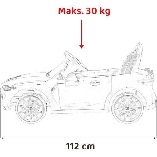 Elektromobilis BMW M4, dzeltens
