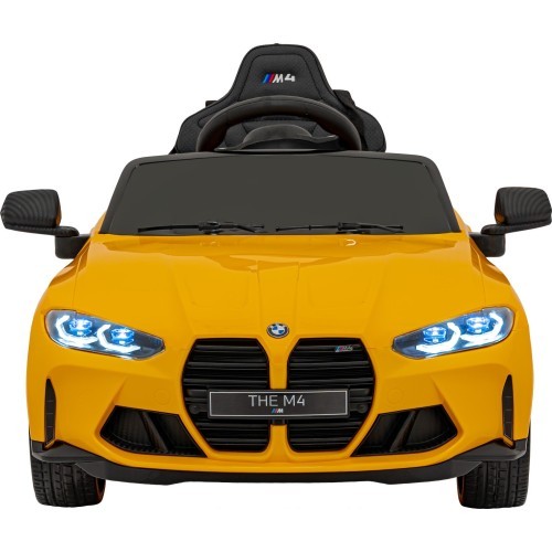 Elektromobilis BMW M4, dzeltens