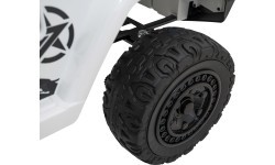 Elektromobilis Toyota FJ Cruiser, balts