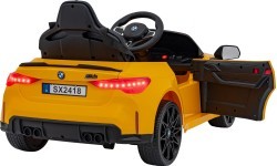 Elektromobilis BMW M4, dzeltens
