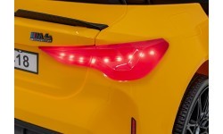 Elektromobilis BMW M4, dzeltens