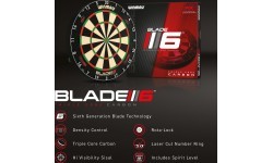 Dartboar Winmau Blade 6 Triple Core 