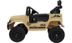 Elektromobilis bērniem Toyota FJ Cruiser, smilškrāsas