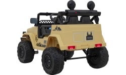 Elektromobilis bērniem Toyota FJ Cruiser, smilškrāsas