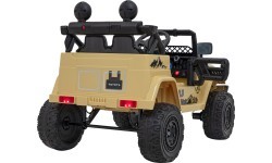 Детский электромобиль Toyota FJ Cruiser, бежевый