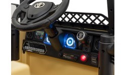 Elektromobilis bērniem Toyota FJ Cruiser, smilškrāsas