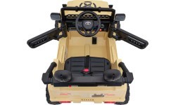 Elektromobilis bērniem Toyota FJ Cruiser, smilškrāsas