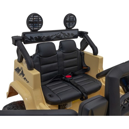 Детский электромобиль Toyota FJ Cruiser, бежевый