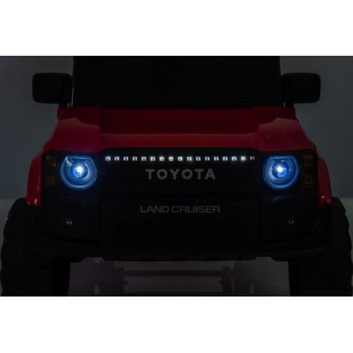 Электромобиль Toyota Land Cruiser PRADO (красный)
