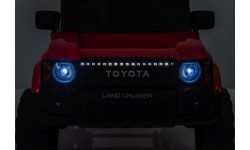 Электромобиль Toyota Land Cruiser PRADO (красный)