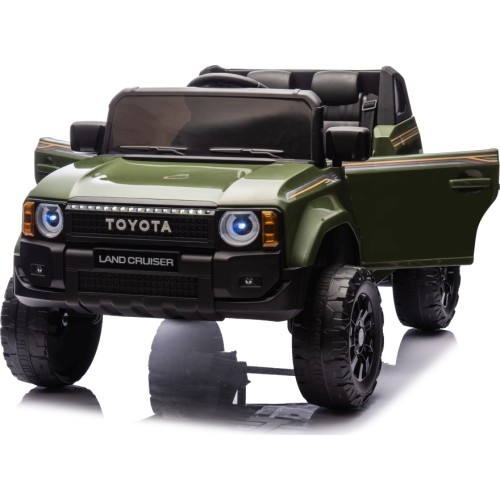 Elektromobilis Toyota Land Cruiser PRADO, zaļš