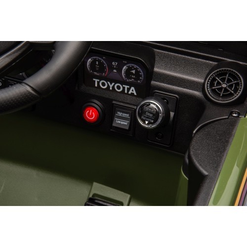 Электромобиль Toyota Land Cruiser PRADO, зелёный